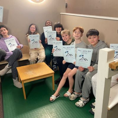 Award winners for Tuesday group 2