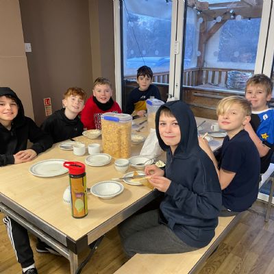 Everyone is up and happy after a good night’s sleep.  We are all looking forward to our first day of activities.